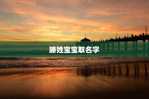 滕姓宝宝取名字