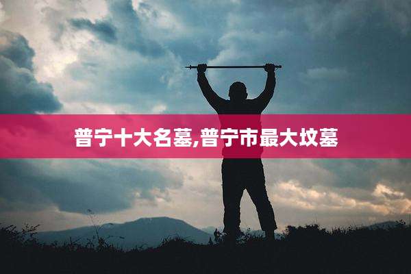 普宁十大名墓,普宁市最大坟墓
