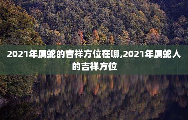 2021年属蛇的吉祥方位在哪,2021年属蛇人的吉祥方位
