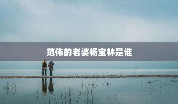 范伟的老婆杨宝林是谁