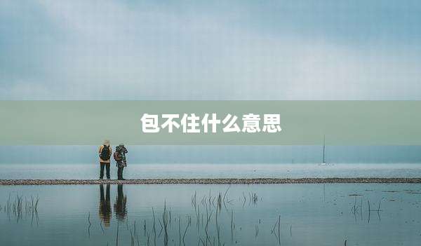 包不住什么意思