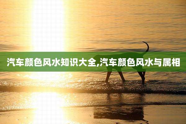 汽车颜色风水知识大全,汽车颜色风水与属相