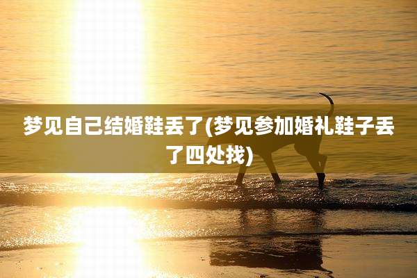 梦见自己结婚鞋丢了(梦见参加婚礼鞋子丢了四处找)
