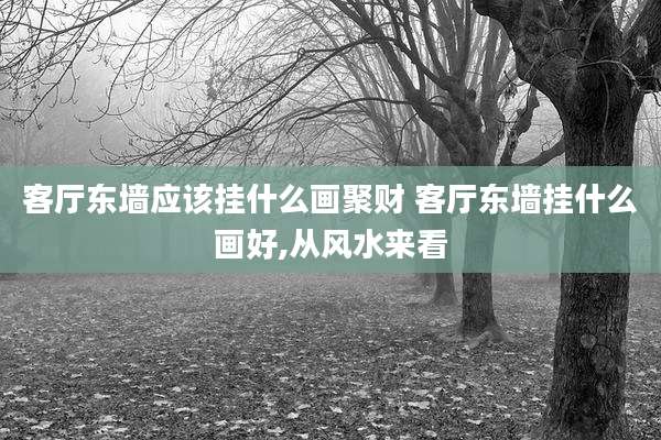客厅东墙应该挂什么画聚财 客厅东墙挂什么画好,从风水来看