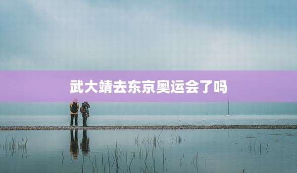 武大靖去东京奥运会了吗