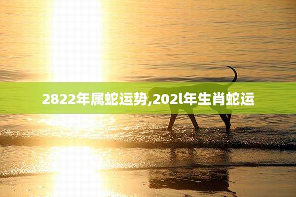 2822年属蛇运势,202l年生肖蛇运