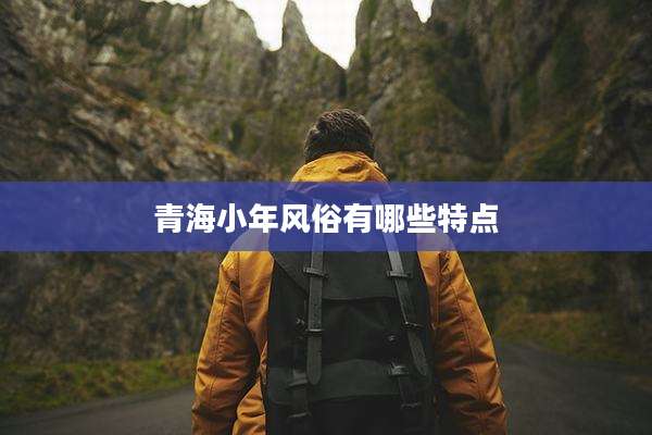 青海小年风俗有哪些特点