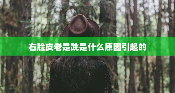 右脸皮老是跳是什么原因引起的
