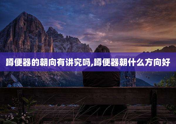 蹲便器的朝向有讲究吗,蹲便器朝什么方向好