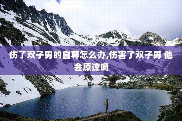 伤了双子男的自尊怎么办,伤害了双子男 他会原谅吗