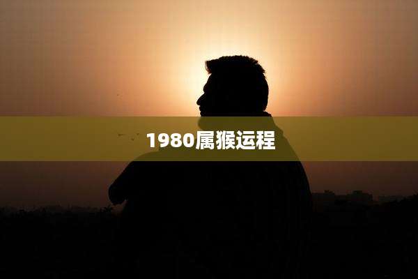 1980属猴运程