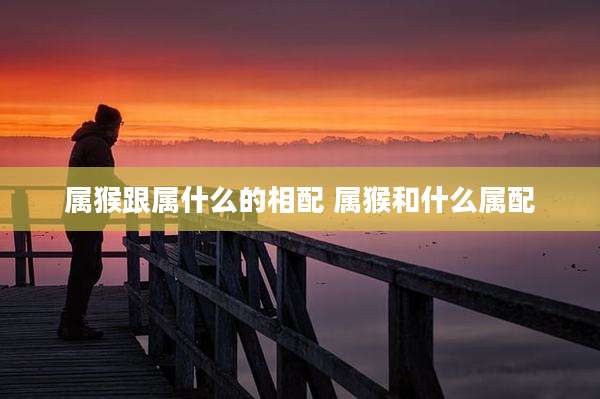 属猴跟属什么的相配 属猴和什么属配