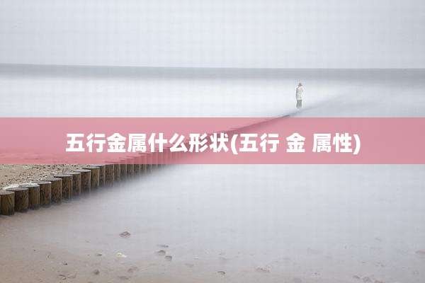 五行金属什么形状(五行 金 属性)