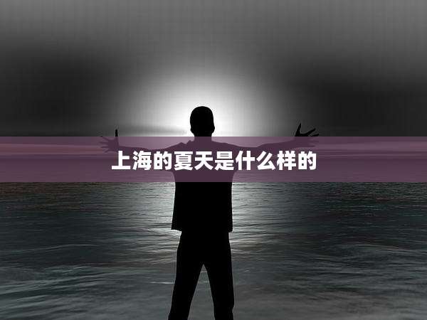 上海的夏天是什么样的