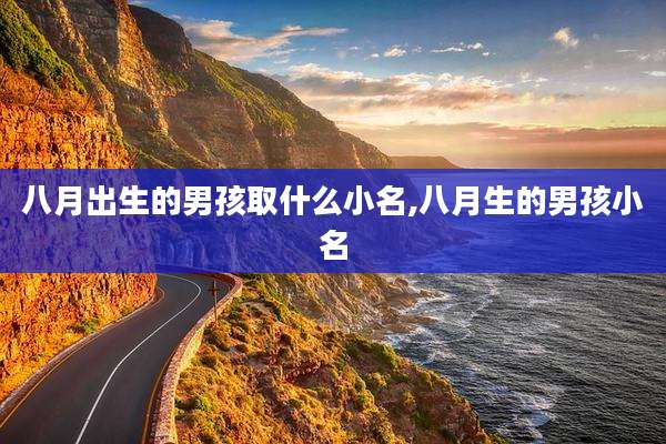 八月出生的男孩取什么小名,八月生的男孩小名