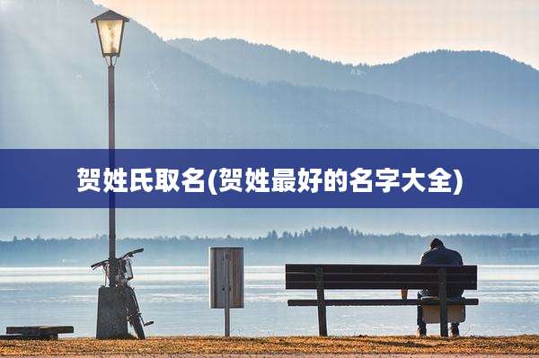 贺姓氏取名(贺姓最好的名字大全)