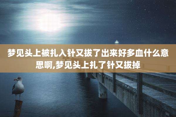 梦见头上被扎入针又拔了出来好多血什么意思啊,梦见头上扎了针又拔掉