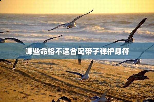哪些命格不适合配带子弹护身符