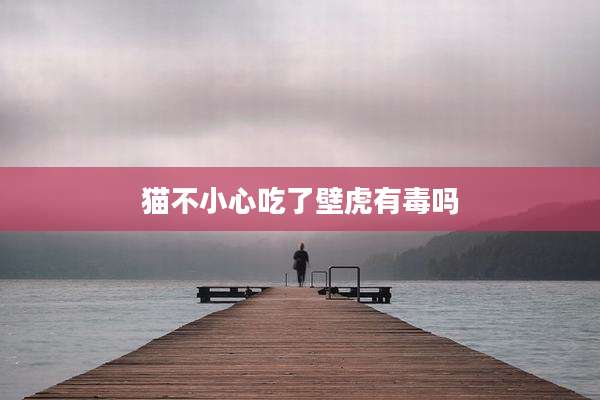 猫不小心吃了壁虎有毒吗