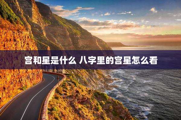 宫和星是什么 八字里的宫星怎么看