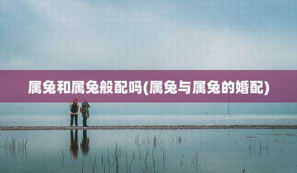 属兔和属兔般配吗(属兔与属兔的婚配)