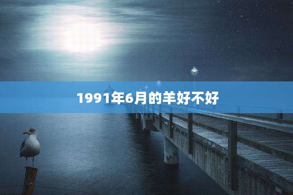 1991年6月的羊好不好