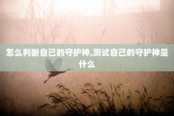 怎么判断自己的守护神,测试自己的守护神是什么