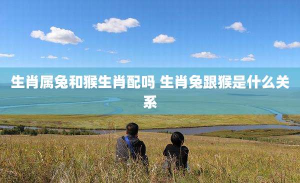 生肖属兔和猴生肖配吗 生肖兔跟猴是什么关系