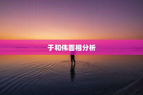于和伟面相分析
