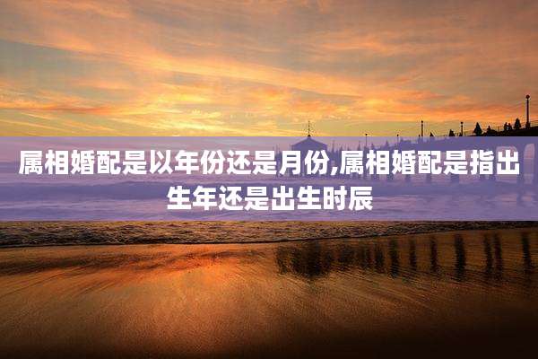 属相婚配是以年份还是月份,属相婚配是指出生年还是出生时辰