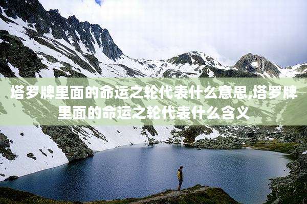 塔罗牌里面的命运之轮代表什么意思,塔罗牌里面的命运之轮代表什么含义