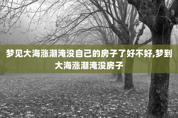 梦见大海涨潮淹没自己的房子了好不好,梦到大海涨潮淹没房子
