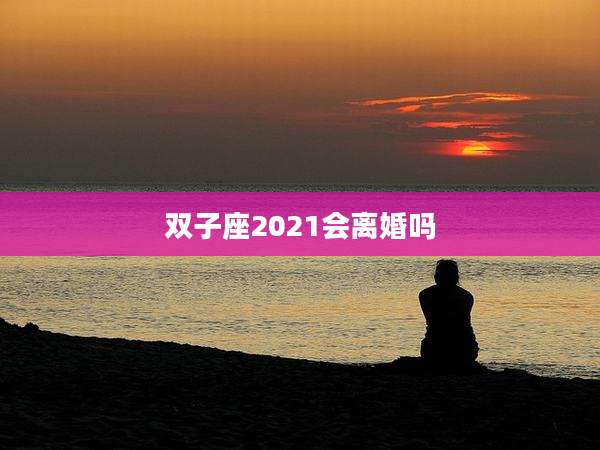 双子座2021会离婚吗