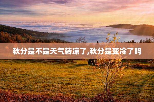 秋分是不是天气转凉了,秋分是变冷了吗