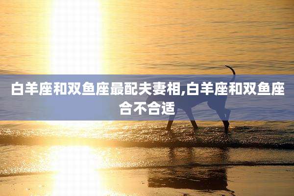 白羊座和双鱼座最配夫妻相,白羊座和双鱼座合不合适