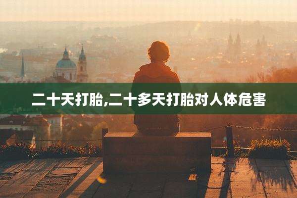 二十天打胎,二十多天打胎对人体危害