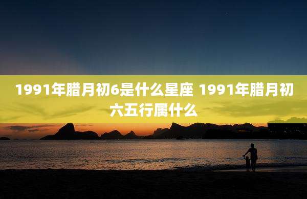 1991年腊月初6是什么星座 1991年腊月初六五行属什么