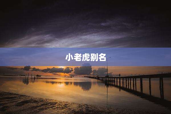 小老虎别名