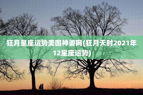 狂月星座运势美国神婆网(狂月天时2021年12星座运势)
