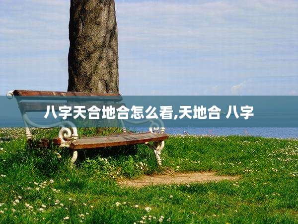 八字天合地合怎么看,天地合 八字