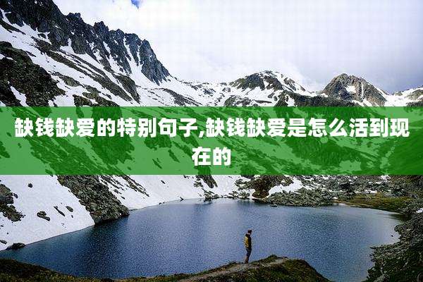 缺钱缺爱的特别句子,缺钱缺爱是怎么活到现在的