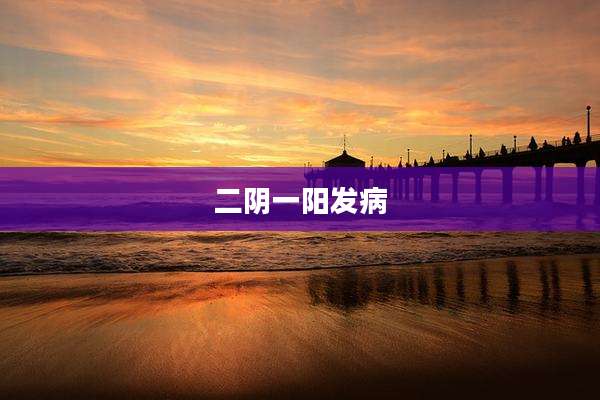 二阴一阳发病