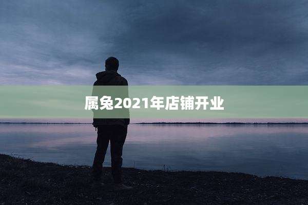 属兔2021年店铺开业