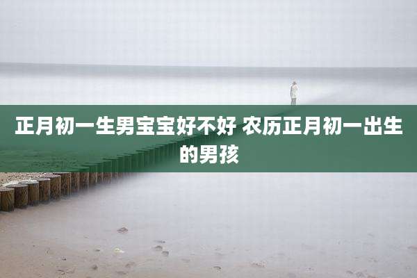 正月初一生男宝宝好不好 农历正月初一出生的男孩
