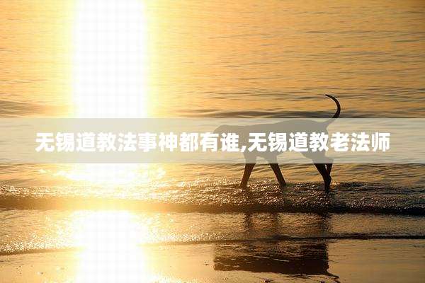 无锡道教法事神都有谁,无锡道教老法师