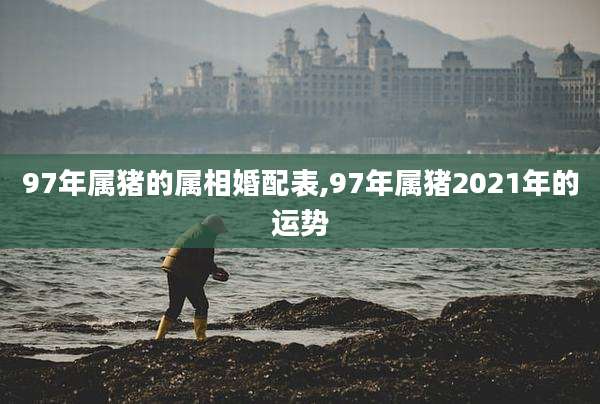 97年属猪的属相婚配表,97年属猪2021年的运势