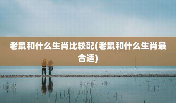 老鼠和什么生肖比较配(老鼠和什么生肖最合适)