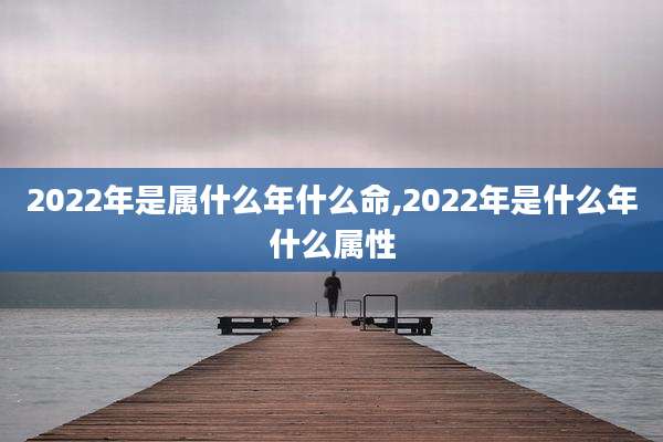 2022年是属什么年什么命,2022年是什么年什么属性