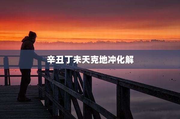 辛丑丁未天克地冲化解