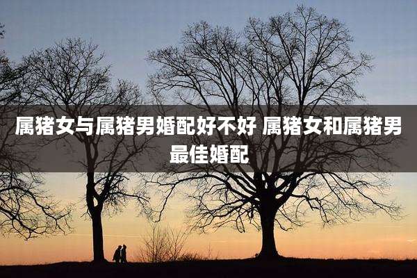 属猪女与属猪男婚配好不好 属猪女和属猪男最佳婚配
